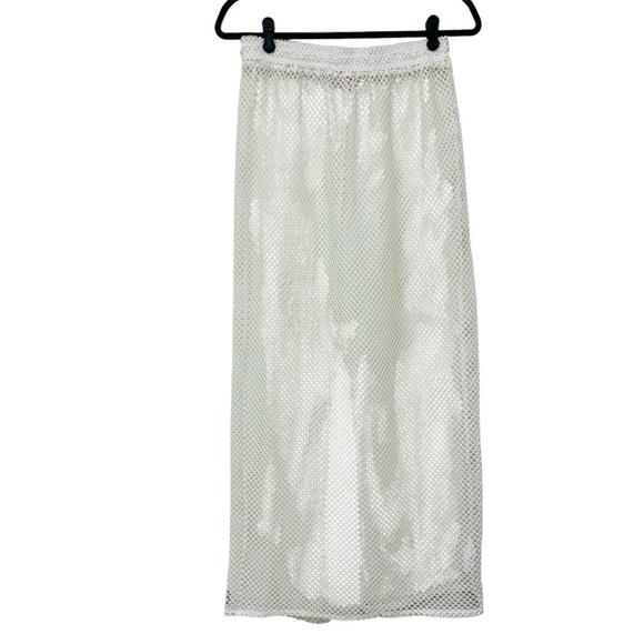 Urban Threads Mesh Pull On Cover Maxi Skirt - Picture 2 of 12
